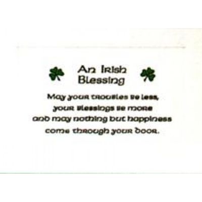 Irish Blessing Note Cards 10 Pack