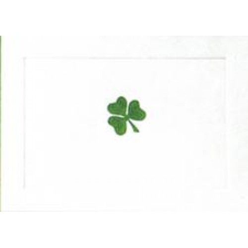 Irish Shamrock Note Cards 10 Pack