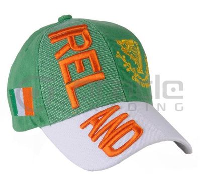 3D Ireland Hat- Erin Go Bragh