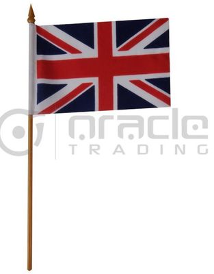 4&quot; X 6&quot; UK Small Stick Flag