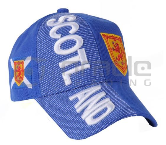 Scotland 3D Embrodiered Hat- Rampant Lion