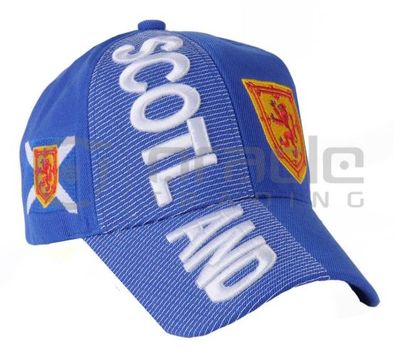 Scotland 3D Embrodiered Hat- Rampant Lion