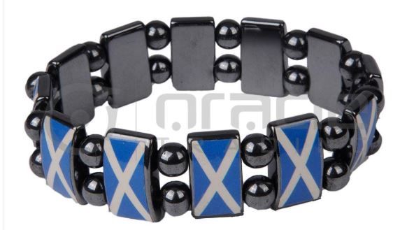 Scotland Stone Bracelet (St. Andrew&#39;s Cross) Disc.
