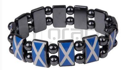 Scotland Stone Bracelet (St. Andrew&#39;s Cross) Disc.