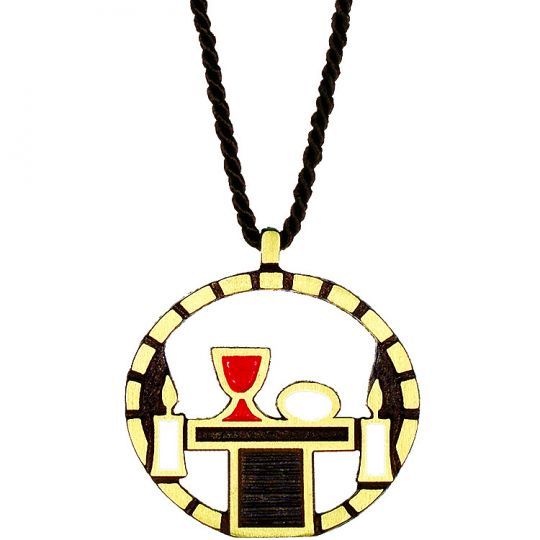 Eucharistic Minister/Altar Server Pendant, Lord&#39;s Table