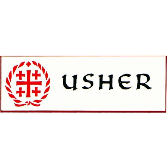 Usher Badge Magnetic