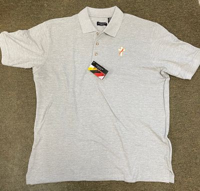 Deacon Short Sleeve Polo Shirt, Grey