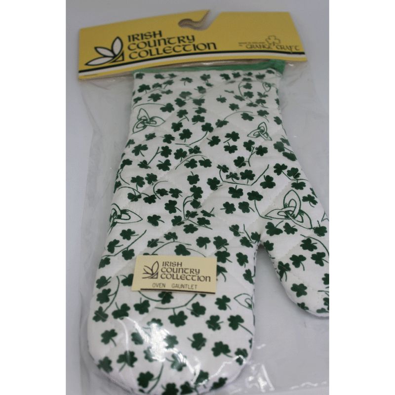 Shamrock Oven Mitt