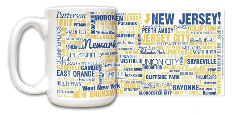 New Jersey Mug Disc.