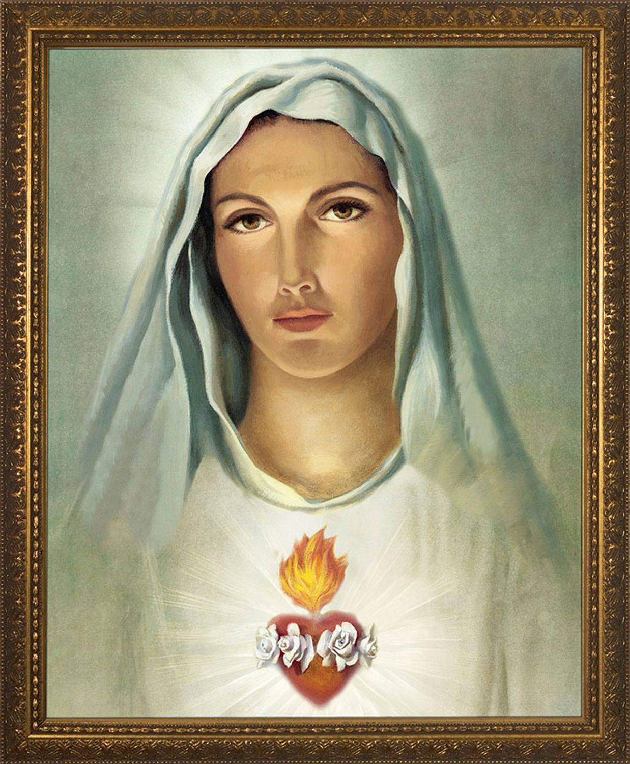 Traditional Immaculate Heart Framed Art, 11x14
