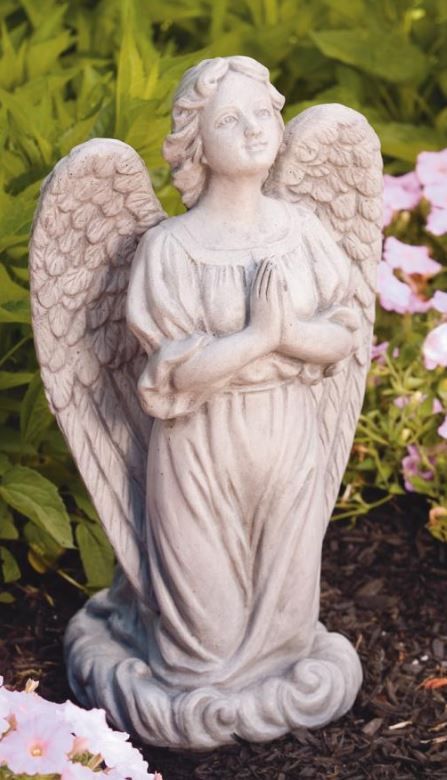 20" My Guardian Angel, Old Stone Finish