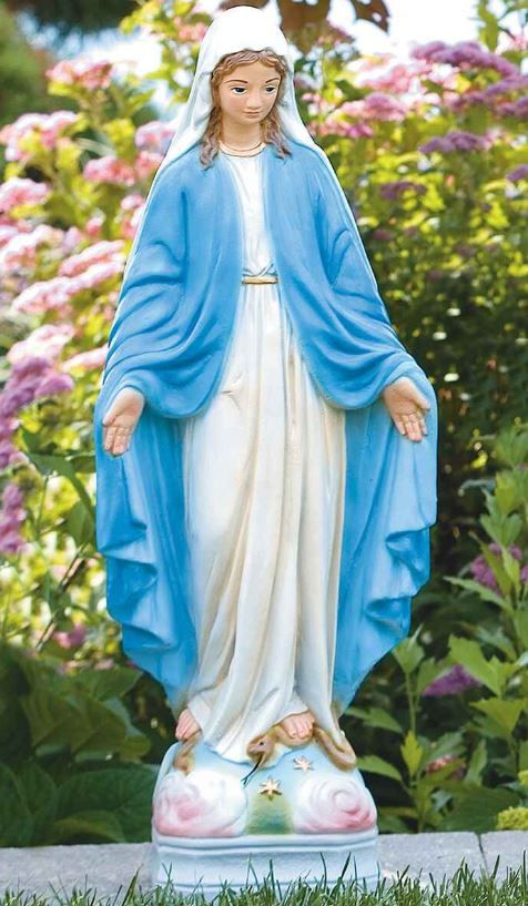 25" Blessed Mother, Full Color