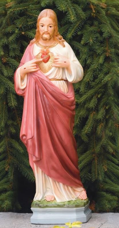 25" Sacred Heart of Jesus, Full Color