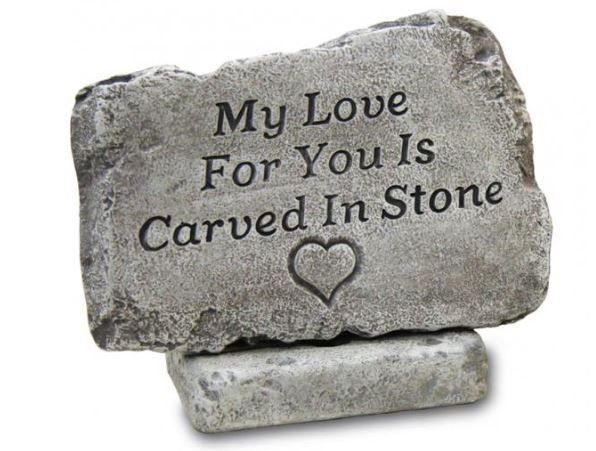 Garden Stone Rest, Old Stone Finish