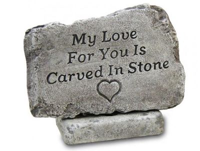 Garden Stone Rest, Old Stone Finish