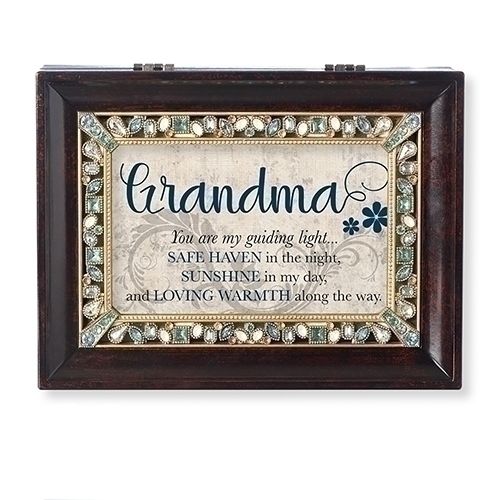 Grandmom Brown Music Box