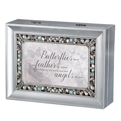 Butterflies Memorial Music Box