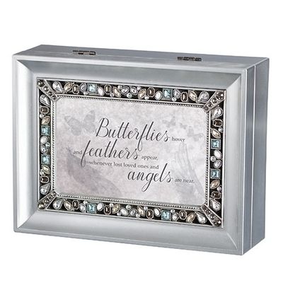 Butterflies Memorial Music Box