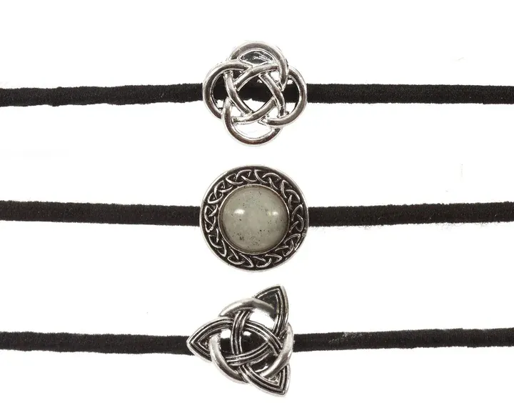 Triple Carded Celtic Ponytail Holders