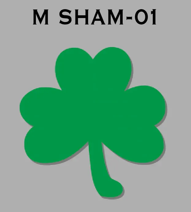 Shamrock Green Car Magnet