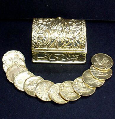 Arras Silver Chest- 13 Coins