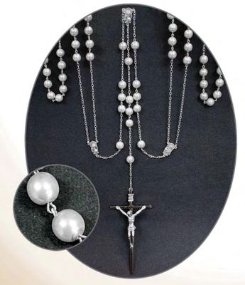 Rosary Lasso Silver