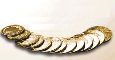 Wedding Coins Gold