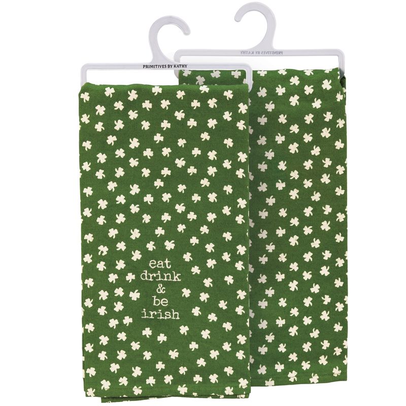 Kitchen Towel Eat Drink And Be Irish