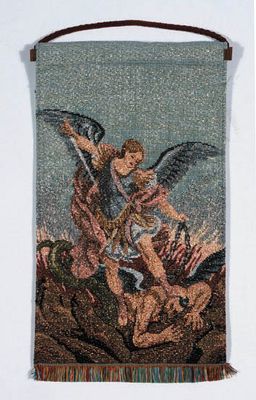 St. Michael Mini Banner