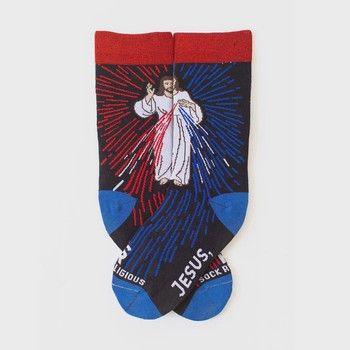 Divine Mercy Adult Socks