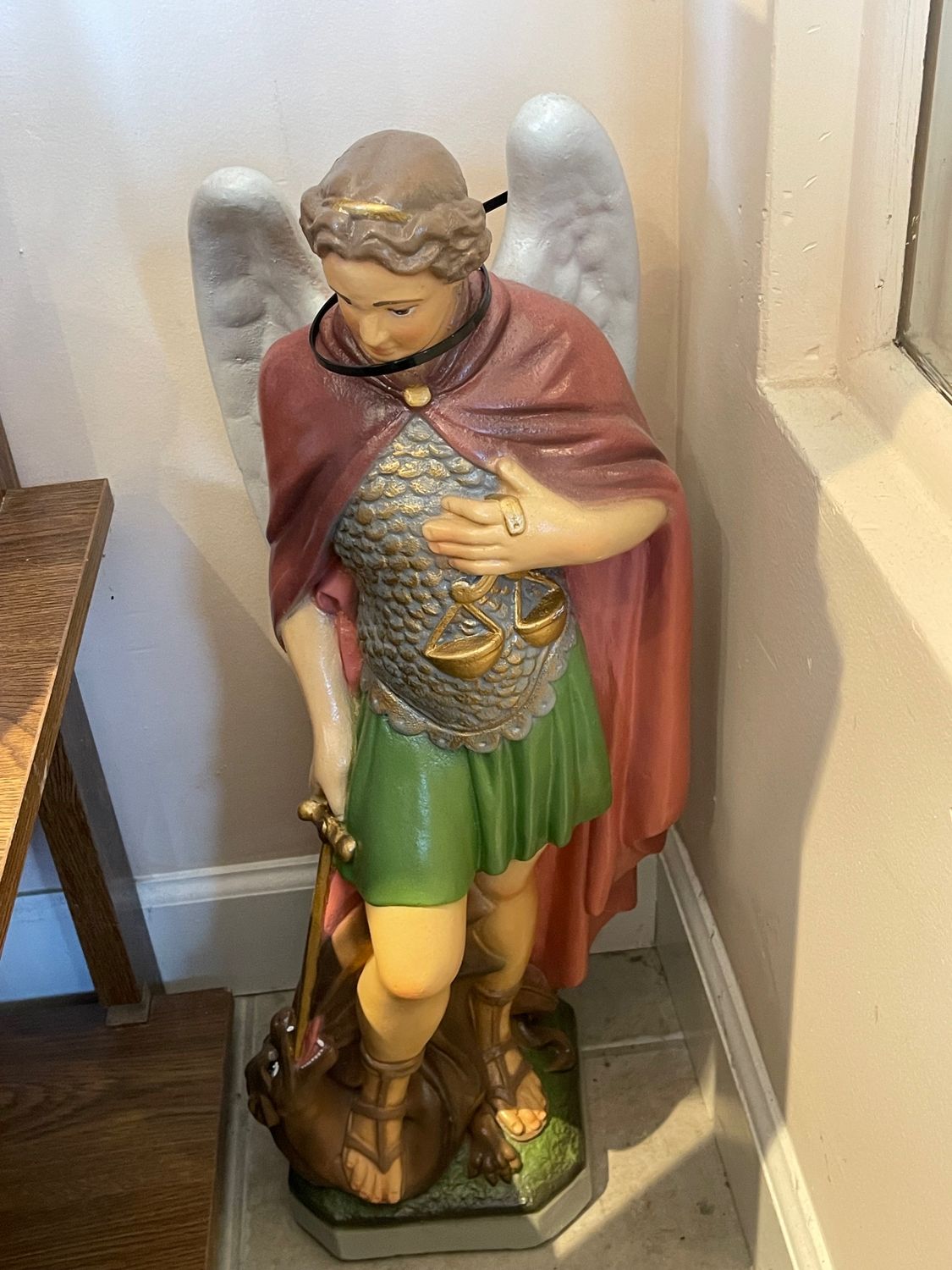 25" St. Michael, Full Color