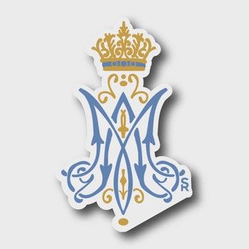 Marian Monogram Sticker