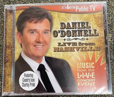 CD-Daniel O&#39;Donnell Live From Nashville Disc.