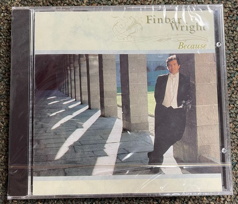 CD-Finbar Wright Because Disc.