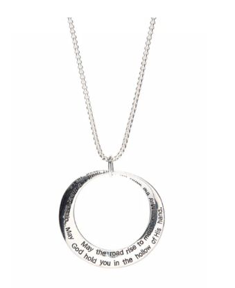 Irish Blessing Pendant Necklace