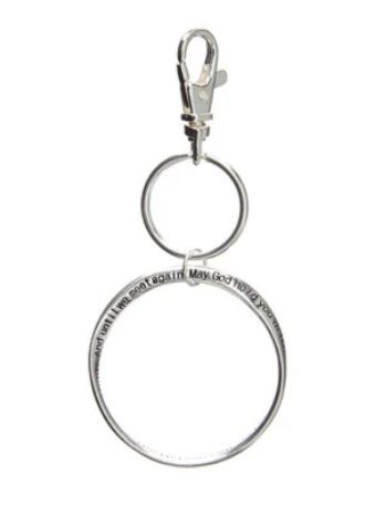 Irish Blessing Mobius Key Chain
