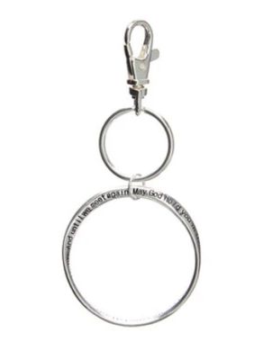 Irish Blessing Mobius Key Chain
