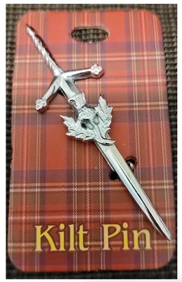 Thistle Kilt Pin