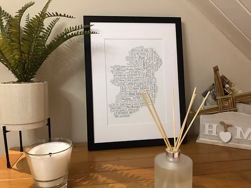 &quot;What&#39;s the Craic&quot; Map of Ireland with Irish Sayings