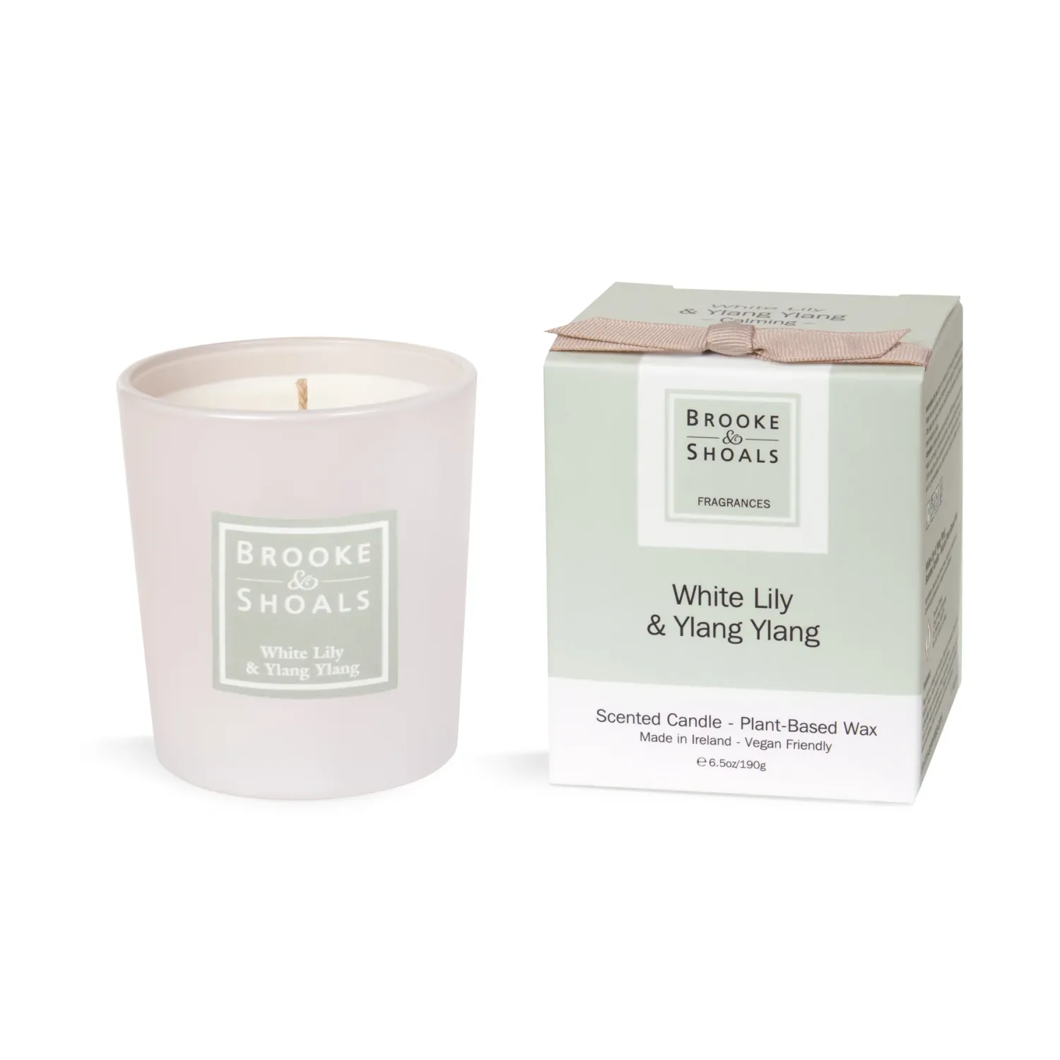 Scented Candle - White Lily &amp; Ylang Ylang
