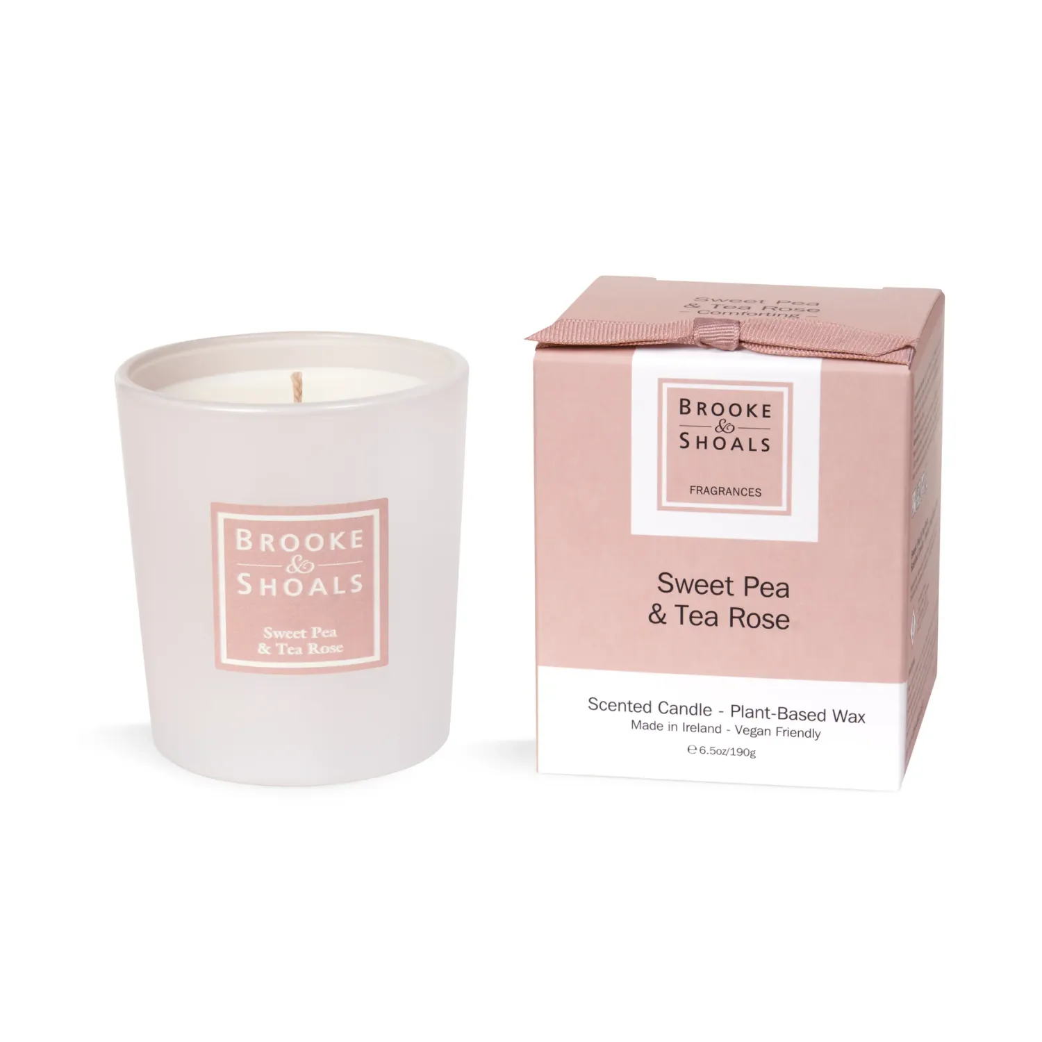 Scented Candle - Sweet Pea &amp; Tea Rose