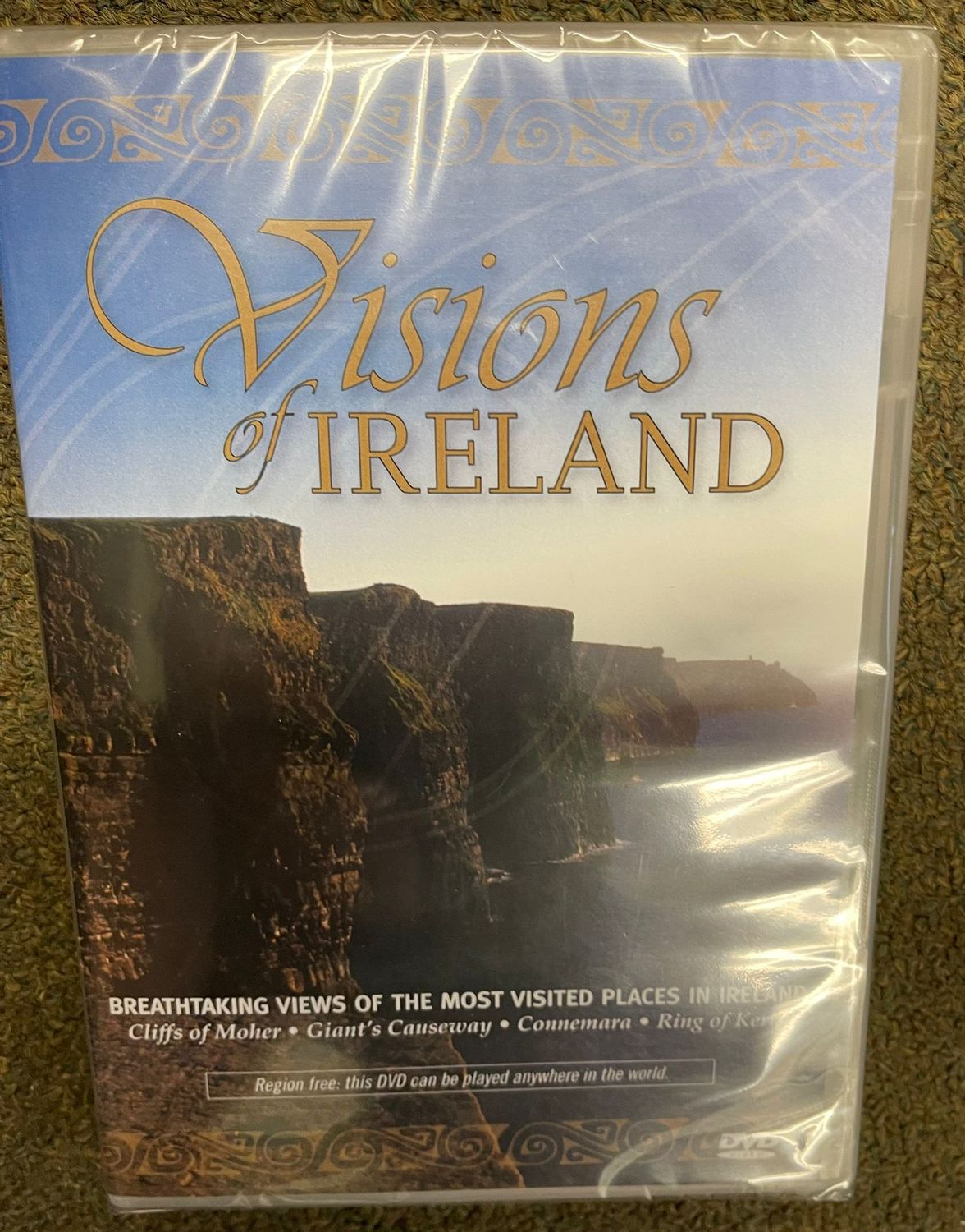 Visions of Ireland DVD, Disc.