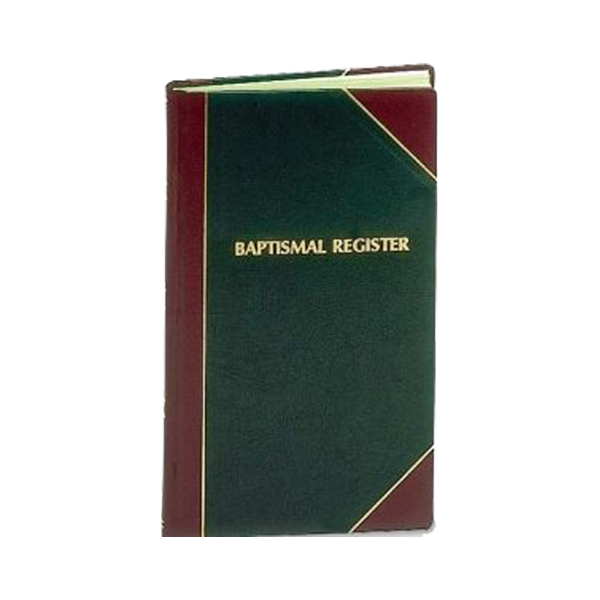Baptismal Register- Standard