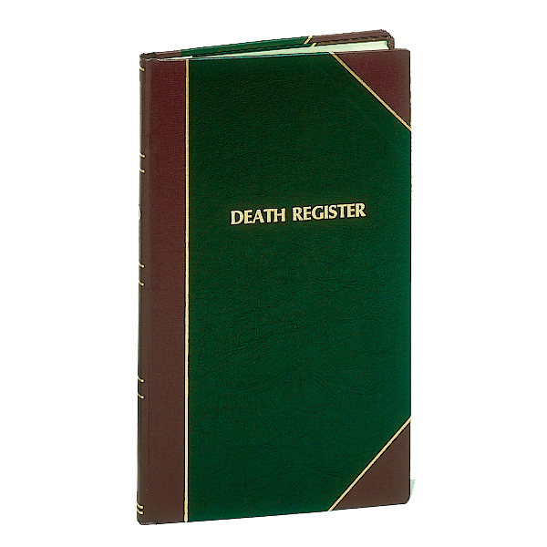 Death Register- Small, Disc.