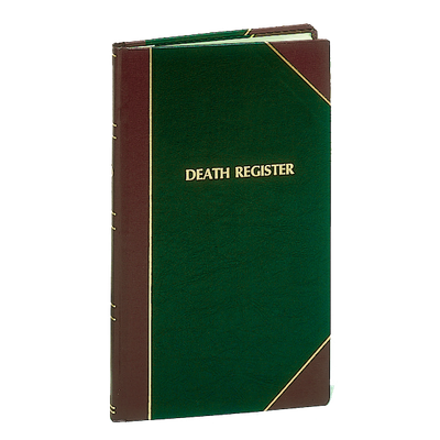 Death Register- Small, Disc.