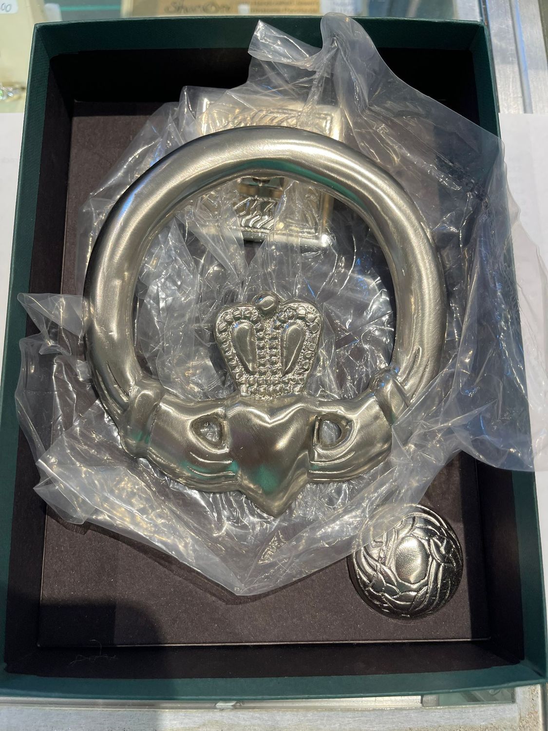 Claddagh Door Knocker, Disc.