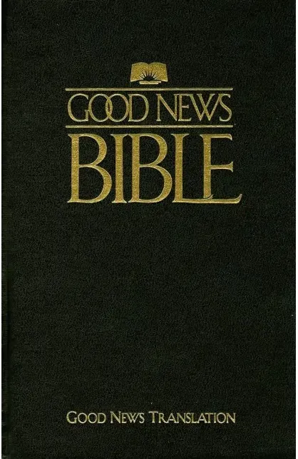 Good News Translation, Good News Bible- Black