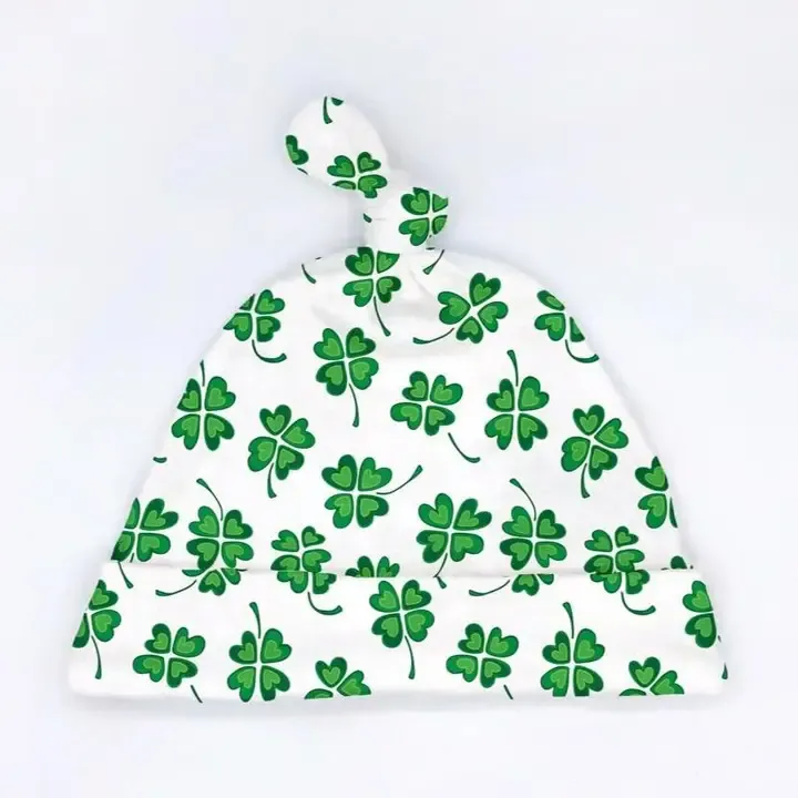 Feeling Lucky Organic Cotton Baby Hat (Newborn)