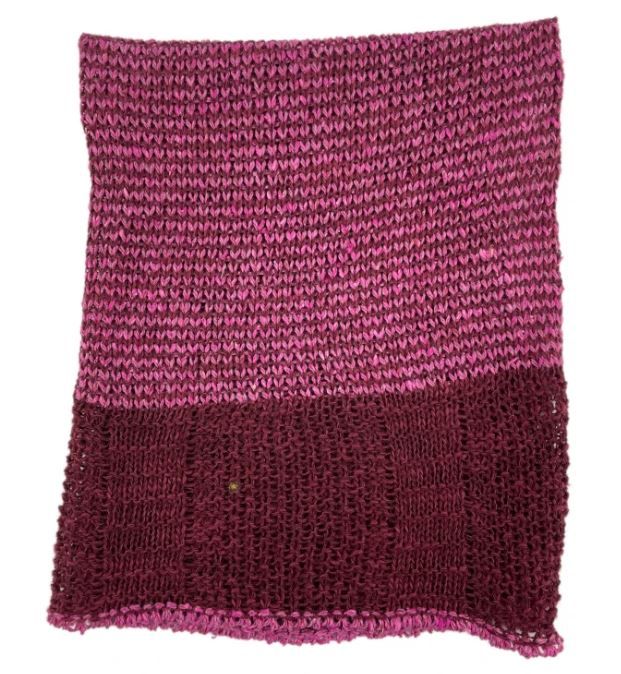Mallow Cape Silk Linen and Cotton
