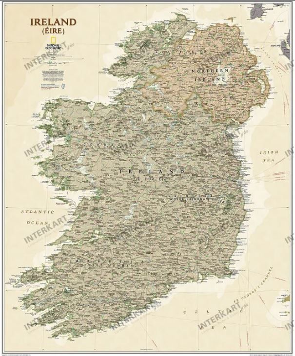 Ireland Executive Tube Map